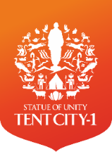 Statue of Unity Tent City 1