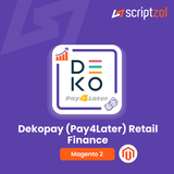 Magento 2 Dekopay Pay4later Retail Finance Payment - Scriptzol