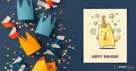 Virtual birthday cards