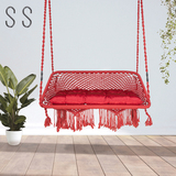 Whimsical Double Seater Red Swing